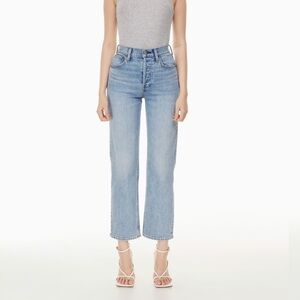 Denim Forum Arlo High Rise Straight